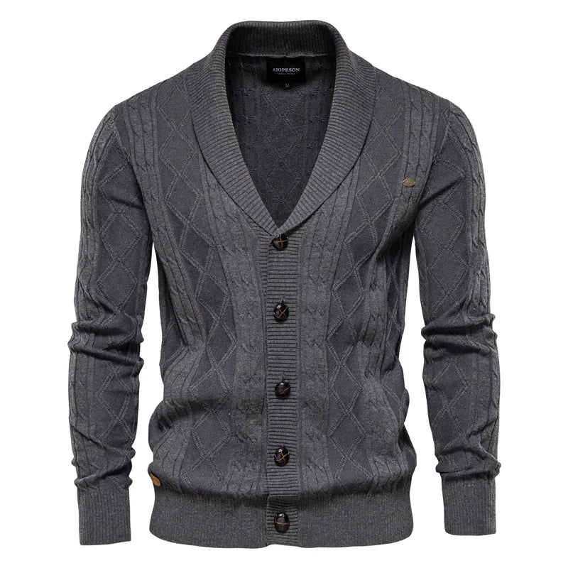 VIGUZO | Herrecardigan med knapper