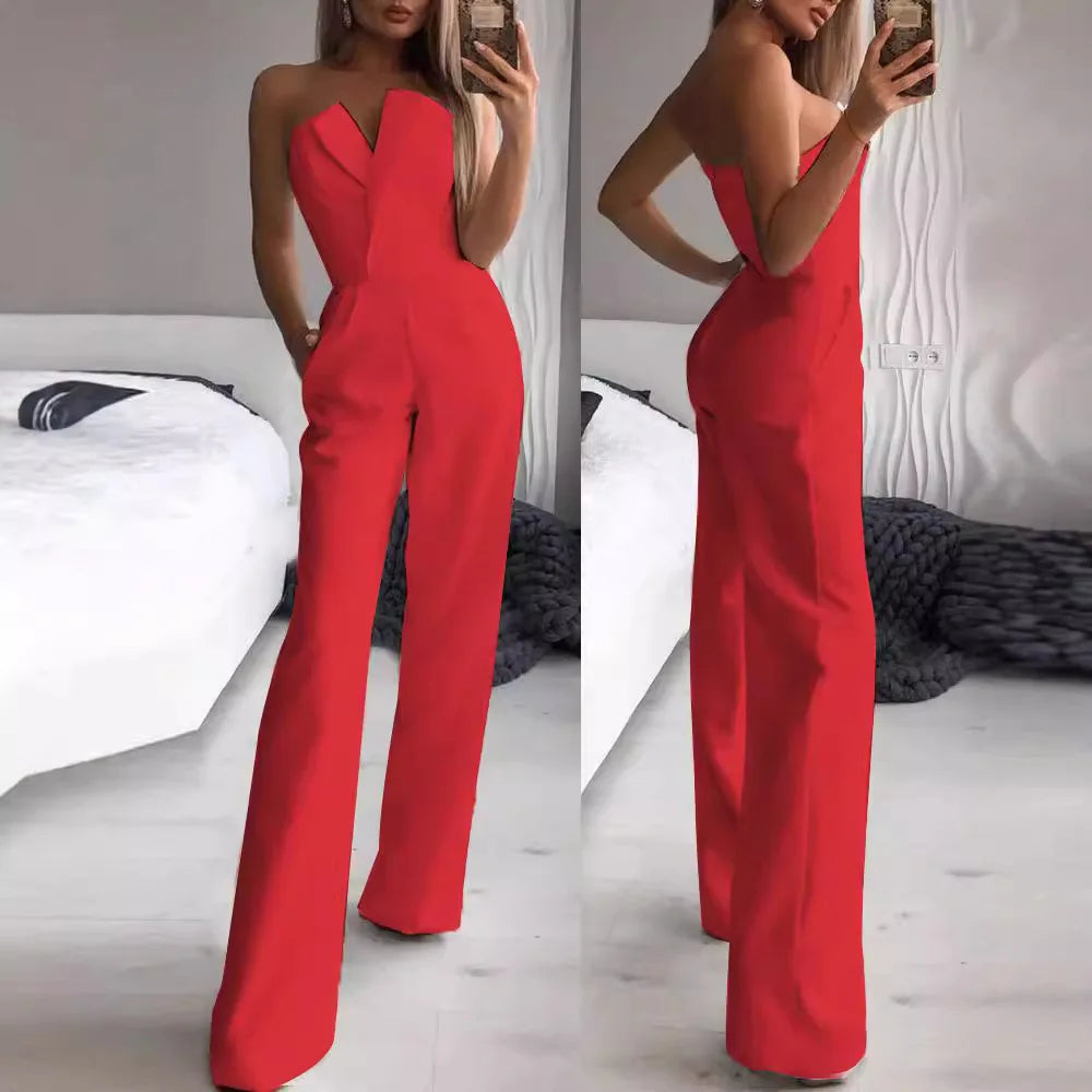 Romy | Jumpsuit med naturlig eleganse og figursydd passform