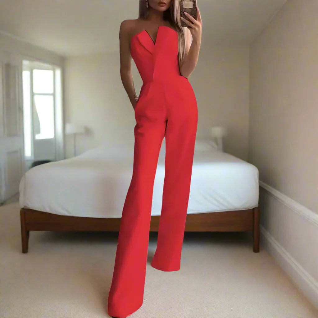 Romy | Jumpsuit med naturlig eleganse og figursydd passform