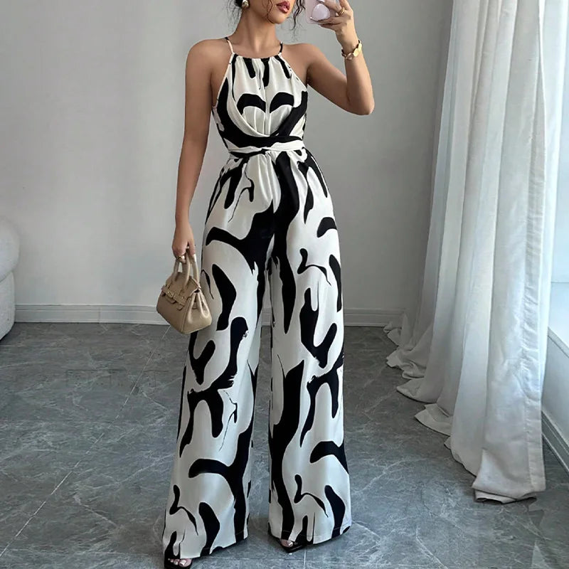 Mila | Grafisk og elegant jumpsuit