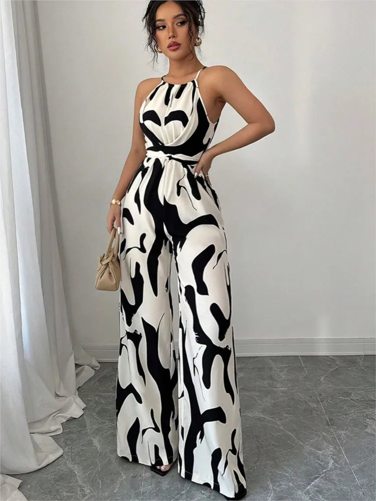 Mila | Grafisk og elegant jumpsuit