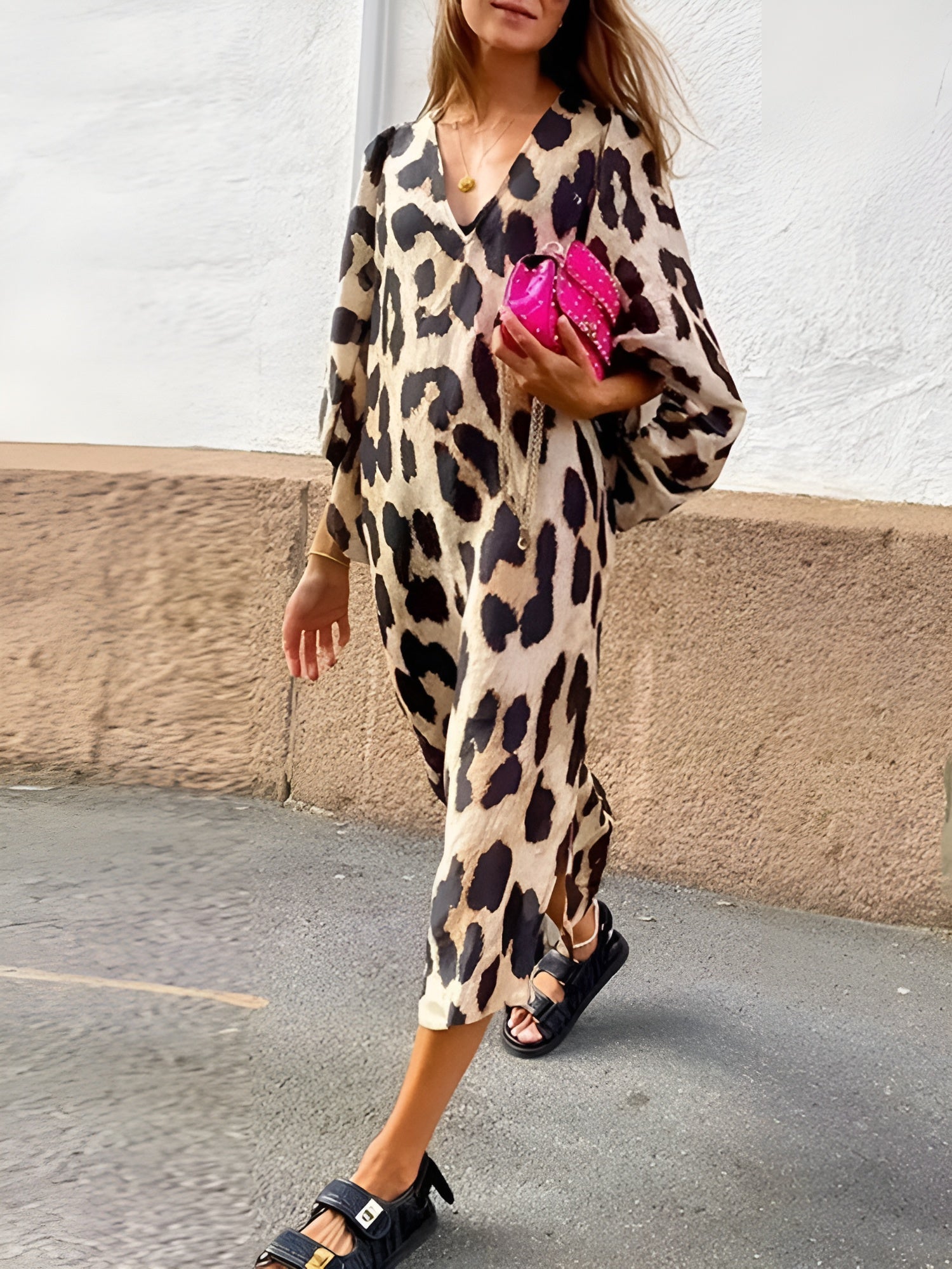 Silvie | Dristig og elegant leopardkjole