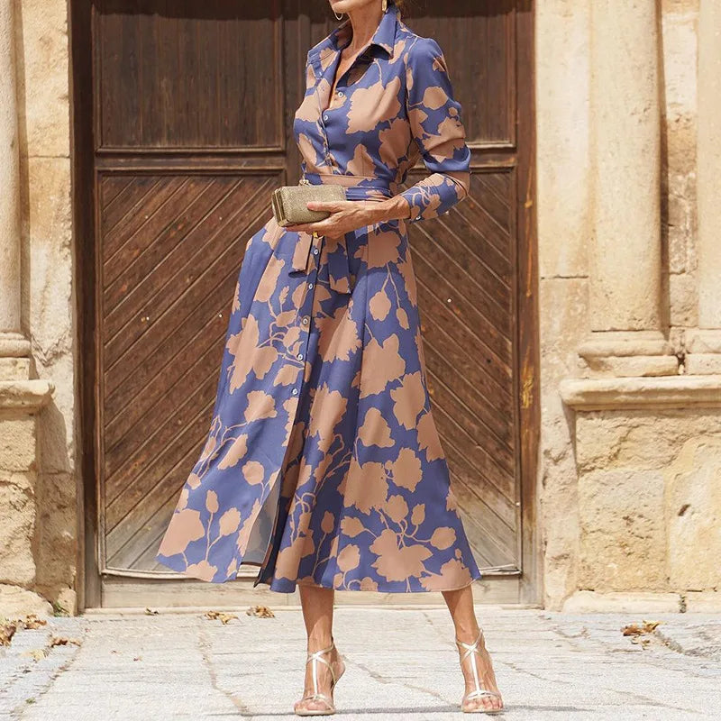 Élise | Elegant kjole med lange ermer