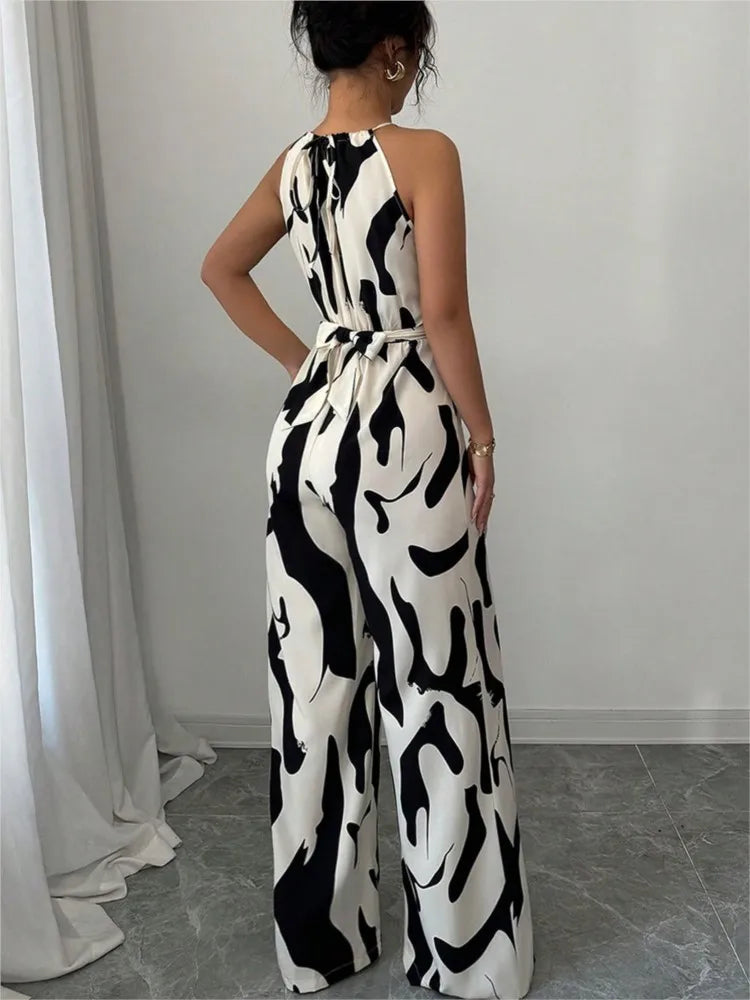 Mila | Grafisk og elegant jumpsuit