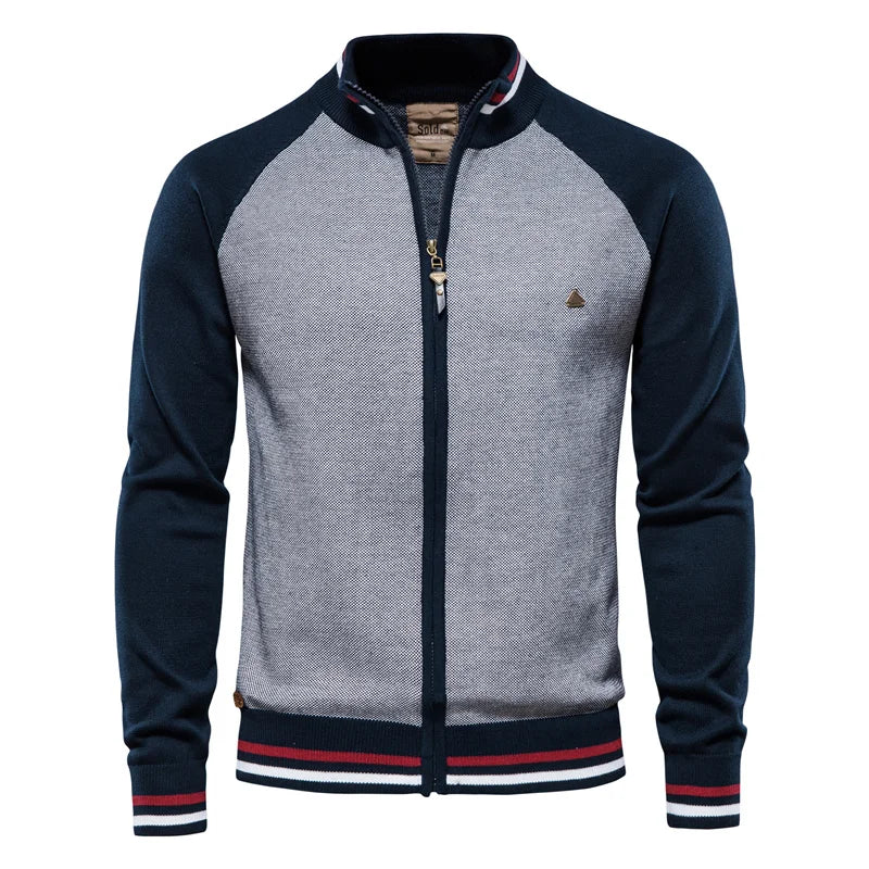 VIGUZO | Premium strikket jakke for menn