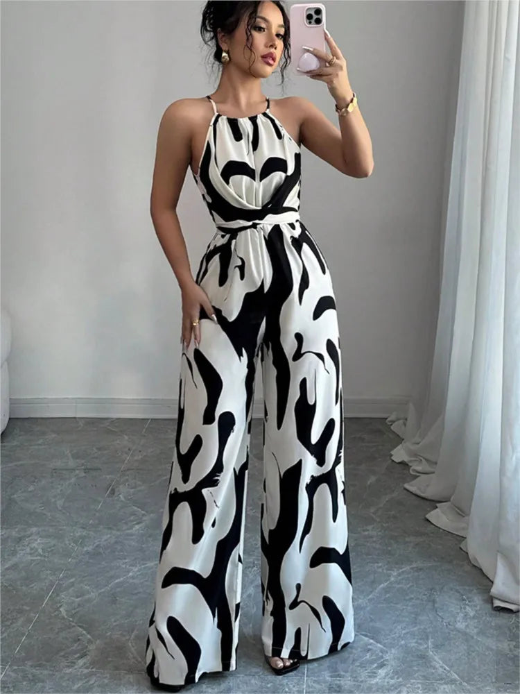 Mila | Grafisk og elegant jumpsuit