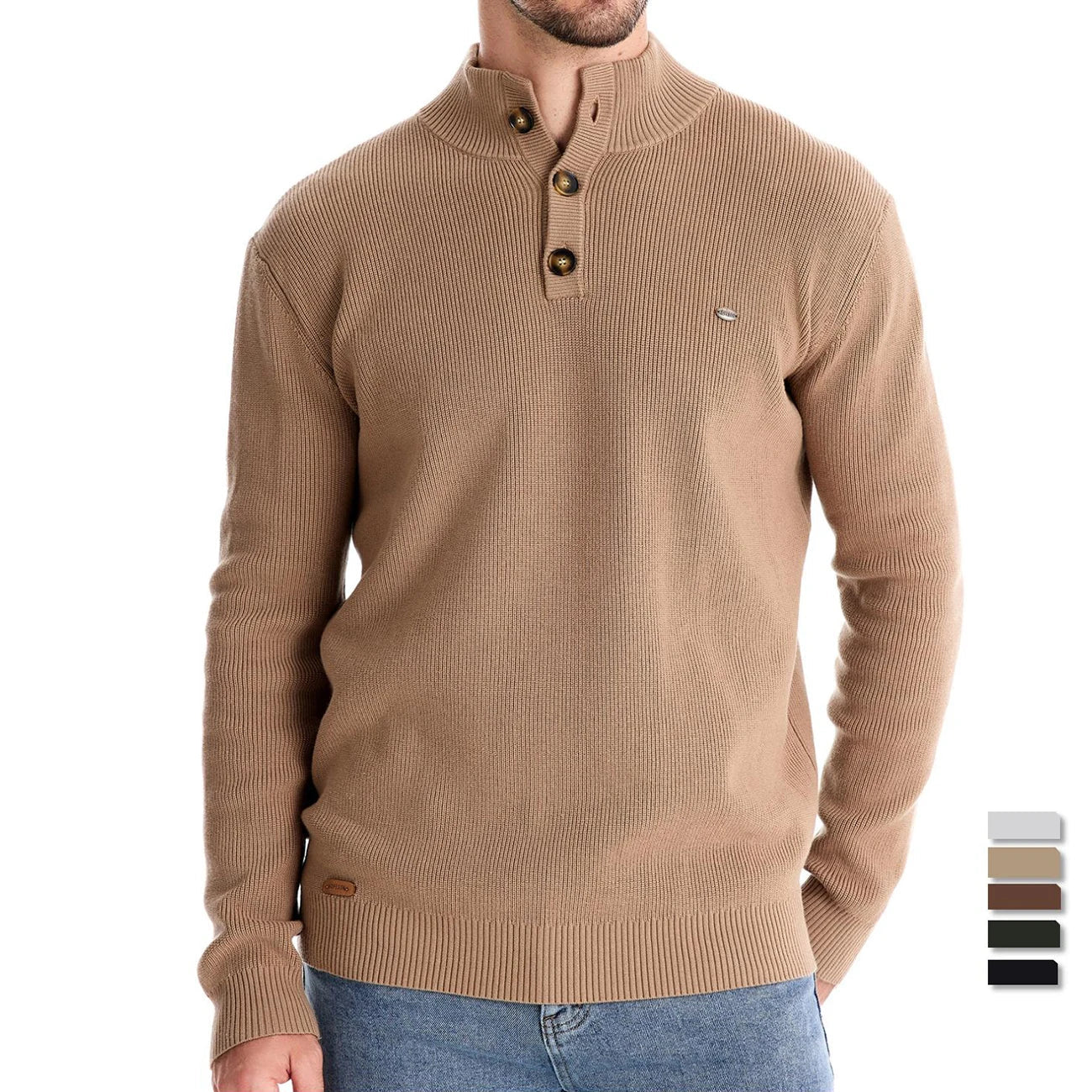 VIGUZO | Herregenser med knappedesign