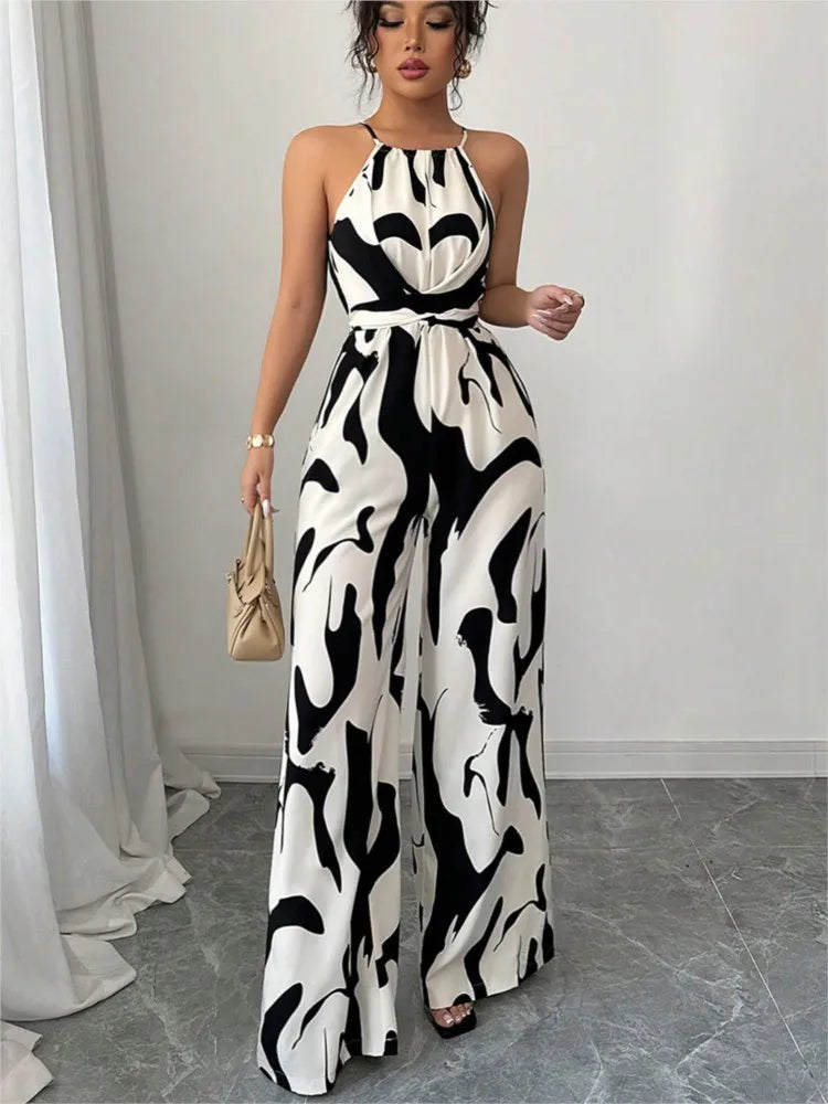 Mila | Grafisk og elegant jumpsuit