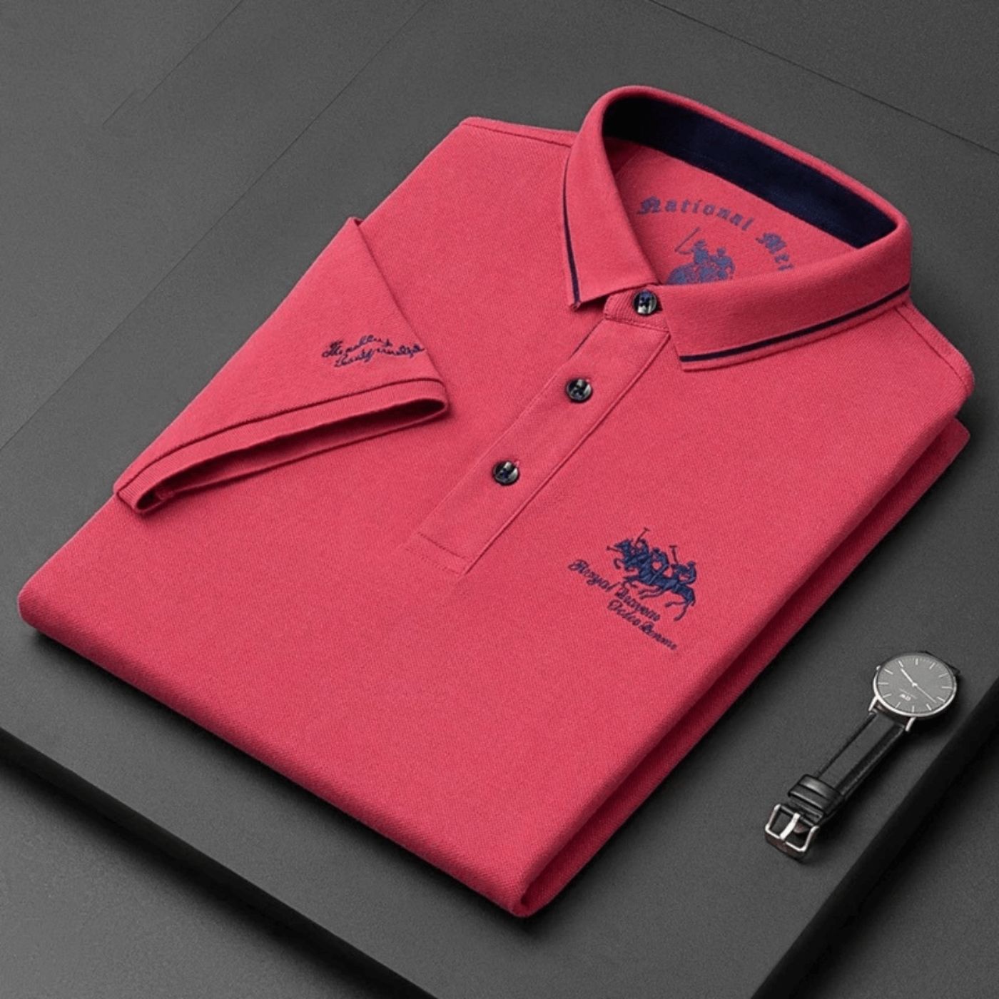 Henri™ | Eksklusiv poloskjorte