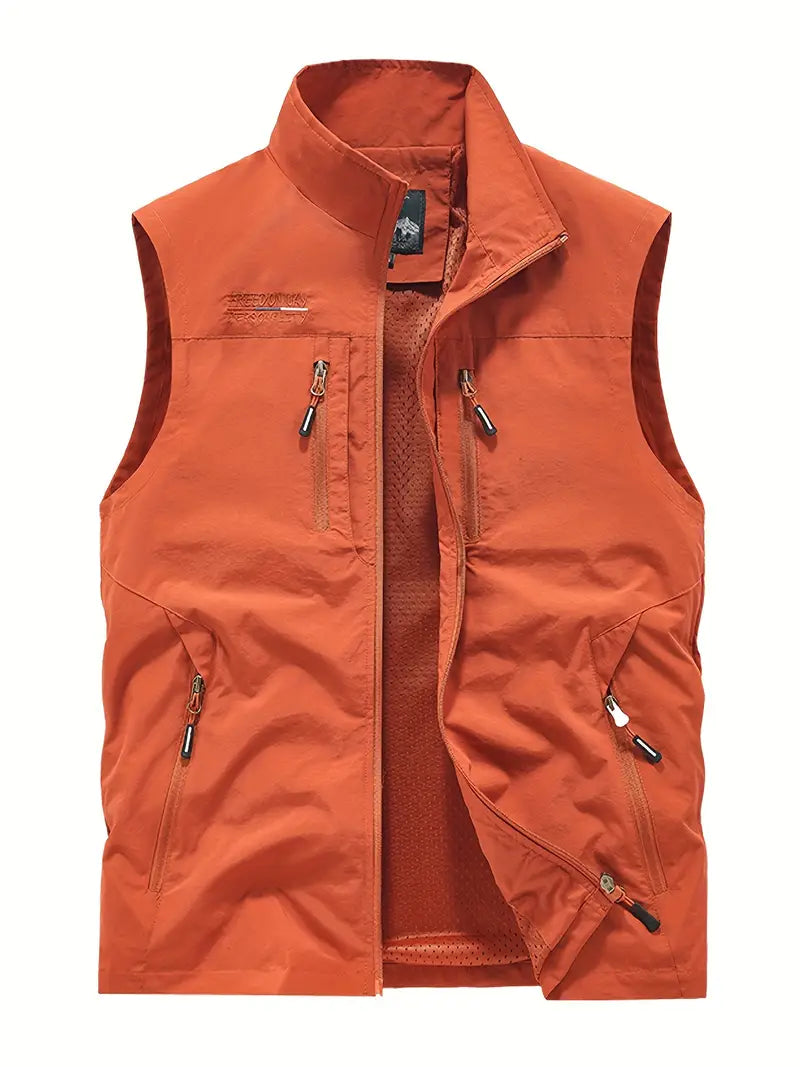 Nils™ | Pustende cargo-vest med flere lommer