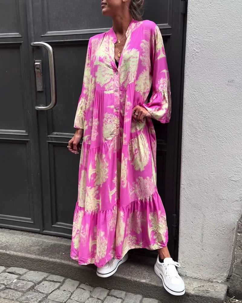 Sharron | Elegant kjole med flytende snitt