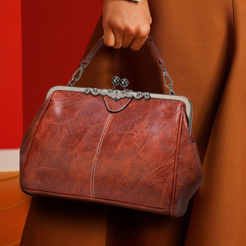 Rachel | Tidløs vintageveske med elegant klaffelås