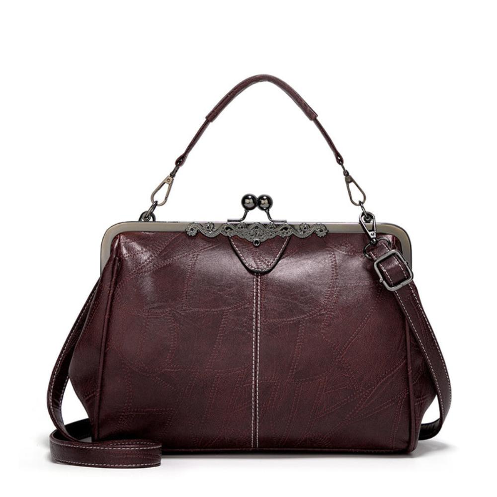Mila | Vintage-inspirert veske med klaffelukking