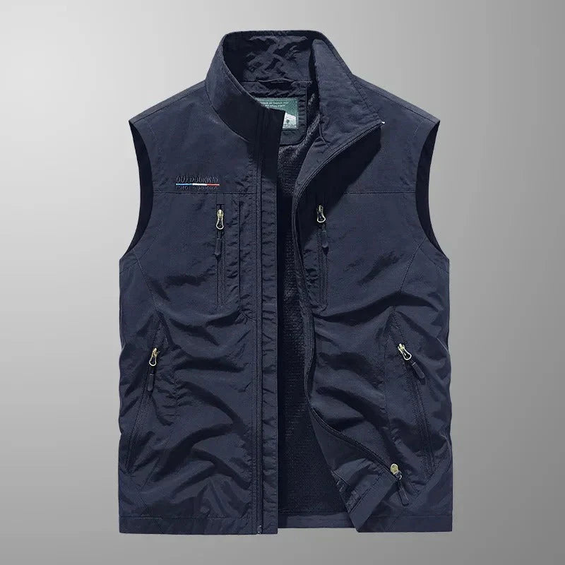 Nils™ | Pustende cargo-vest med flere lommer
