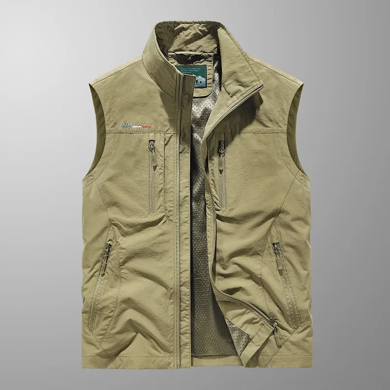 Nils™ | Pustende cargo-vest med flere lommer
