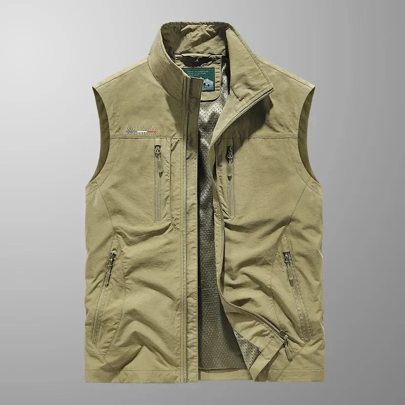 Nils™ | Pustende cargo-vest med flere lommer