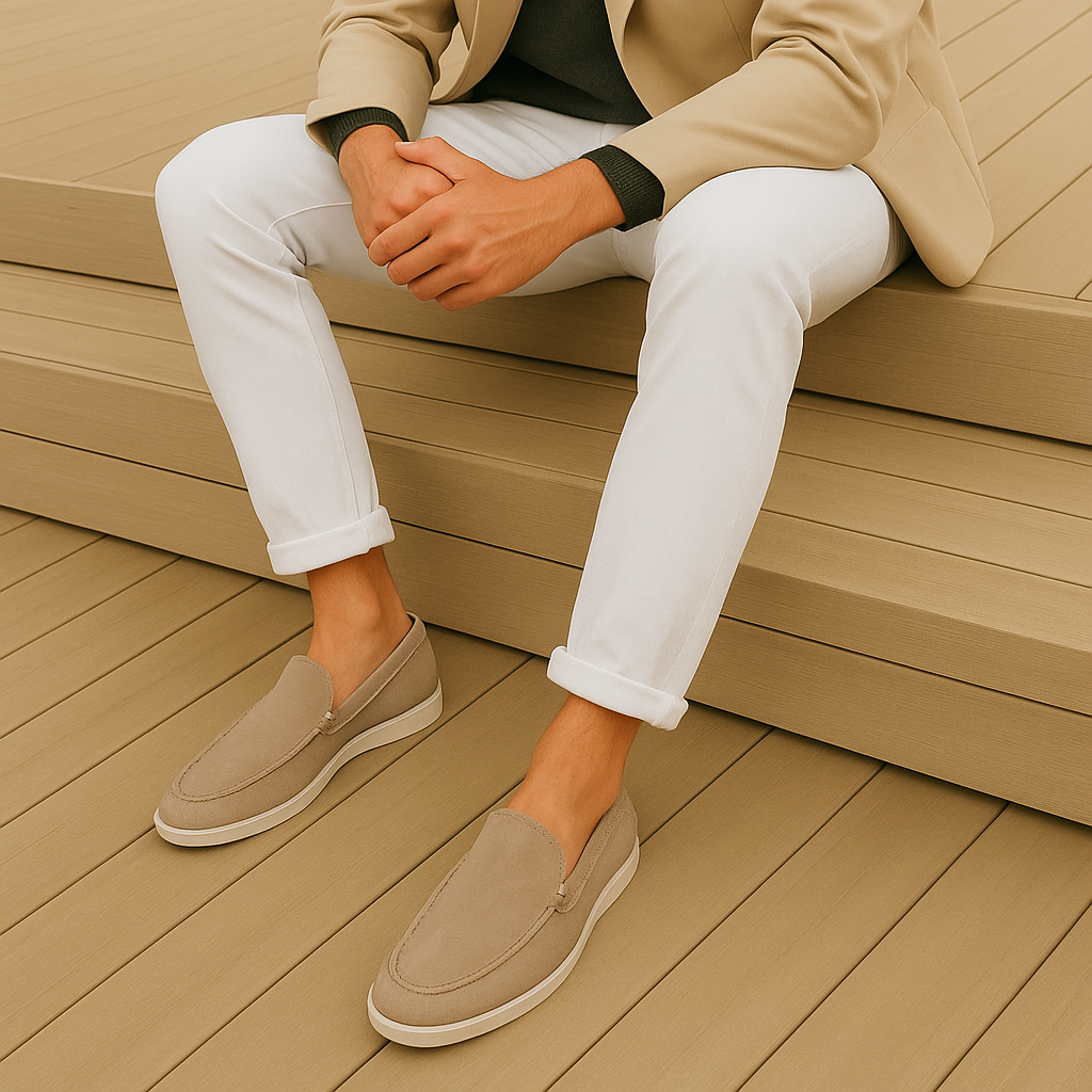 Victor™Elegante semsket loafers