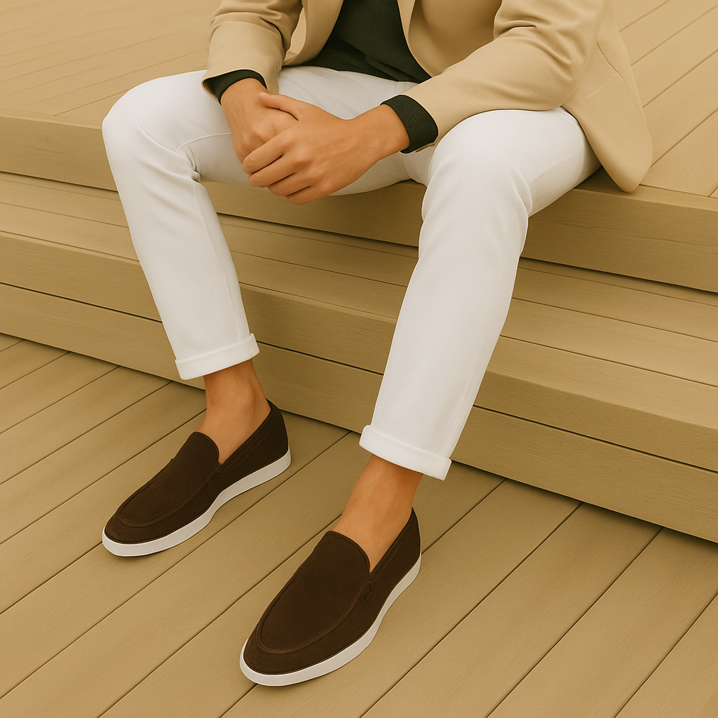 Victor™Elegante semsket loafers