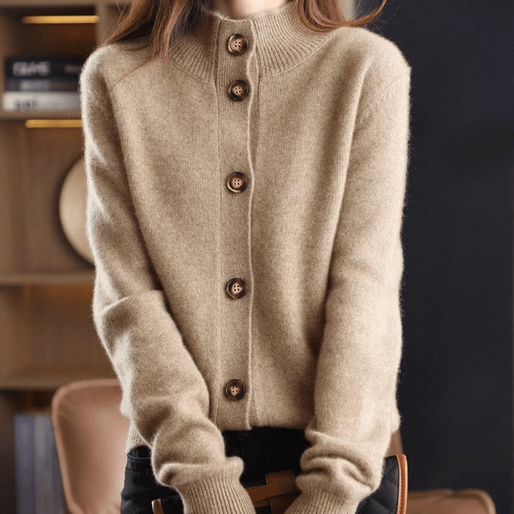 Dagmar™ | Strikket kasjmircardigan