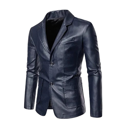 Skinnjakke i business casual-stil