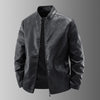 Skinnjakke i bikerstil