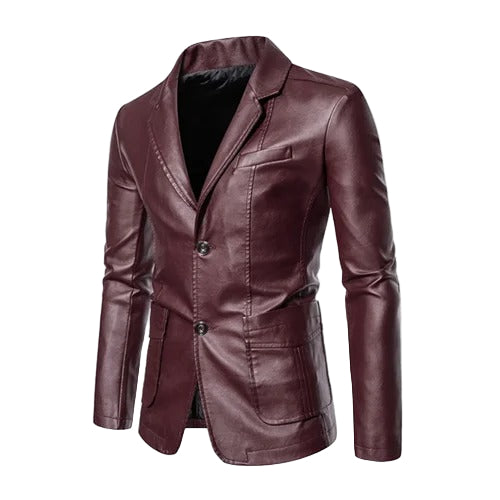 Skinnjakke i business casual-stil