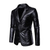 Skinnjakke i business casual-stil