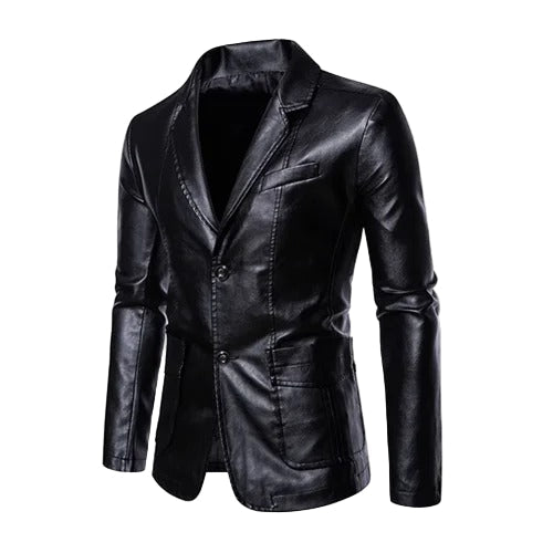 Skinnjakke i business casual-stil