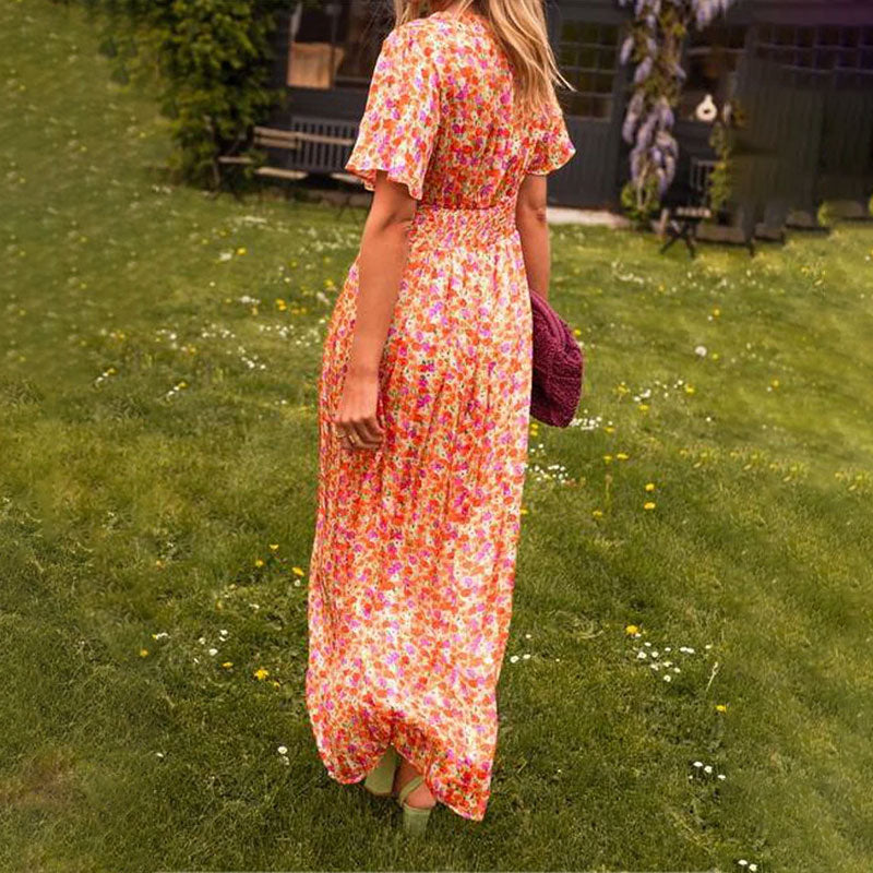 Romy™ | Sommerkjole med V-hals