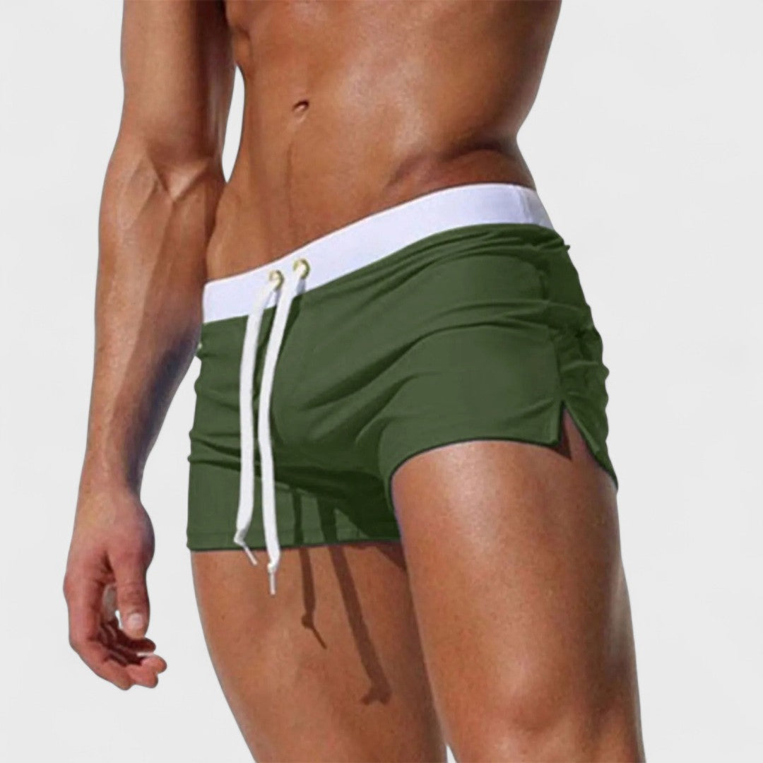 Lenoir™ | Håndlaget badebukse for menn