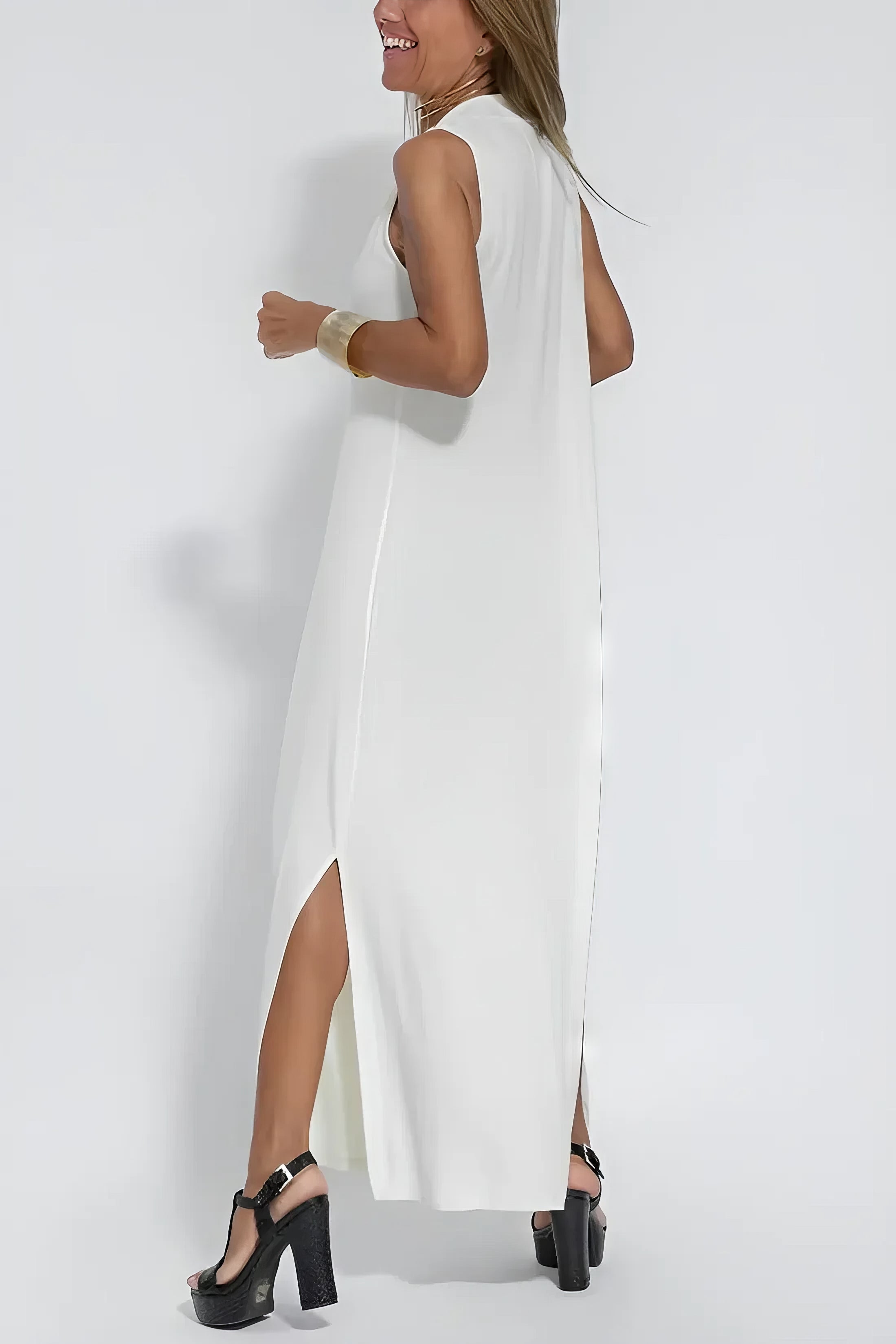 Claire | Elegant lang kjole